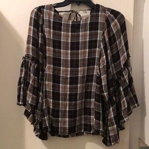 Maurices. New with tags, Three quarter length flowing sleeve top.